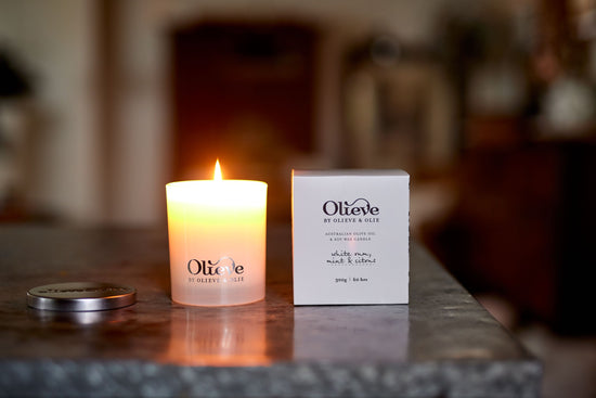 Olieve and Olie Candle